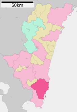 日南市位置图
