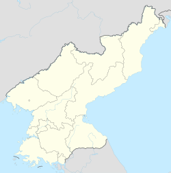 开城市在朝鲜民主主义人民共和国的位置