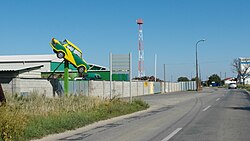 The P-K junkyard at the end of Cerové towards Blatné