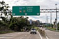 PR-52 south at its exit to PR-1 south in San Juan