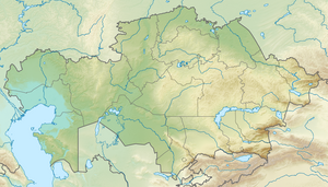 楚河 (中亚)在哈萨克斯坦的位置