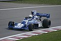 Jody Scheckter's 1974 Tyrrell 007 being demonstrated at the 2004 Canadian Grand Prix.