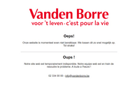 Vanden Borre Outage due to July 2024 global cyber outages