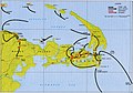 Map Admiralty Islands operations, February 29 to May 30, 1944