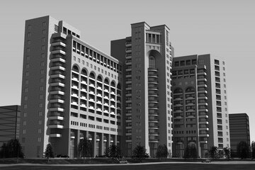 Multifunctional residential complex in Davitashen