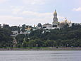 Kyiv Pechersk Lavra as seen from the Dnieper River.