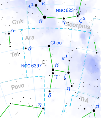 Gliese 674 is located in the constellation Ara.