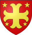 Coat of arms of the Obange (or Aubange) family, branch of the lords of Obange.