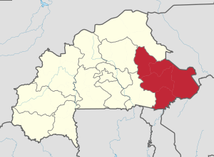 Location in Burkina Faso