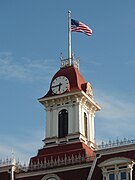 Clock Tower on the courthouse.