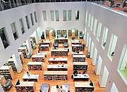 Faustyn Czerwijowski Reading Room following the 2015 renovation (photograph from 2020)