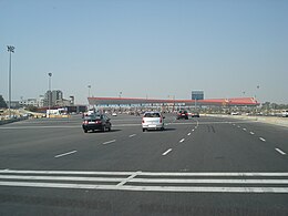 32-lane toll plaza at Delhi-Gurgaon Expressway in Gurgaon, India