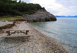 Kieselstrand im Dilek Nationalpark