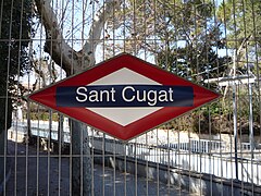 Station name plate