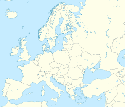 班斯卡什佳夫尼察在欧洲的位置