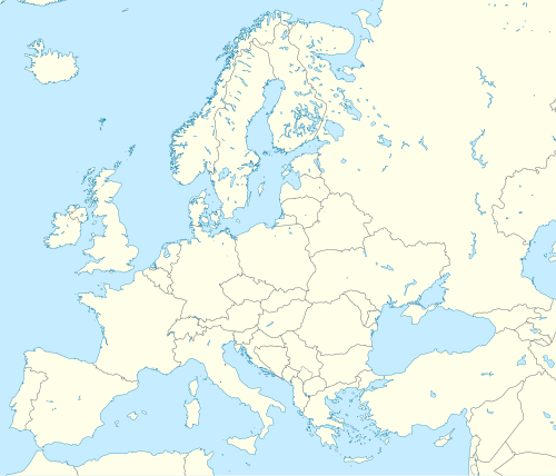 2012–13 EHF Champions League is located in Europe
