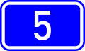 National Road 5 shield