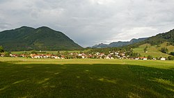 View towards the municipal part of Buching