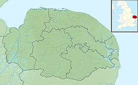 蒂奇韦尔沼泽自然保护区位置图