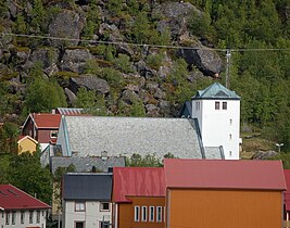 View of Øksfjord Church