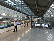 往马腾空站站台 (2022年5月)