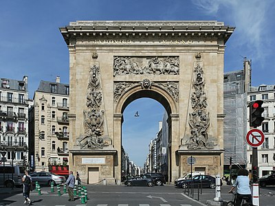 巴黎圣但尼门，为纪念法国路易十四的胜利而建