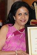 Pushpa Girimaji, winner in 1991