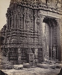 Tadpatri, Andhra Pradesh ruins of Ramalingeshvara Hindu temple, 1868