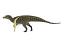 Telmatosaurus that was originally gonna be Qianjiangsaurus but then a skeletal came out