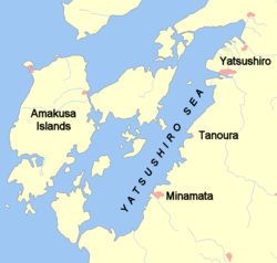 Shimoshima Island, Amakusa is located in 100x100