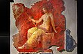 Fresco of Dionysus from triclinium ceiling of home incorporated into Baths of Caracalla