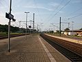 Werdau station, platforms (2016)