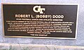 Plaque for Bobby Dodd Statue