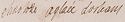 Charlotte Aglaé d'Orléans's signature