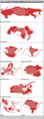 Area Comparison between theUnited States and different parts of the World.