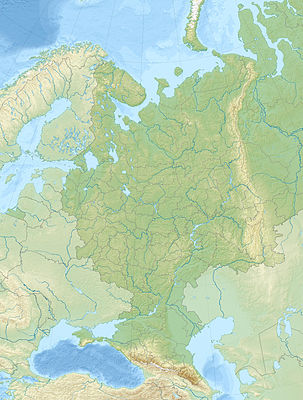 Location map European Russia