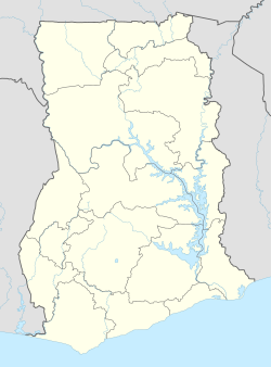 中塞基尔县在加纳的位置