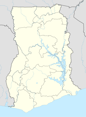 Location map Ghana