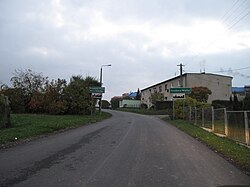 Entrance to the village