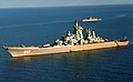 Kirov at anchor