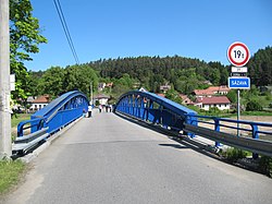 Bridge over the Sázava River