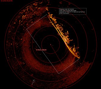 Sonar image, by Tuukritööde OÜ