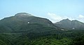 Chausu lava dome and Asahi Peak