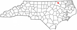 Location of SouthWeldon, North Carolina