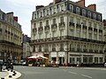 Building, western part of the square