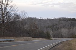 State Route 93 north of Mount Pleasant