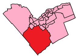 Location within Ottawa