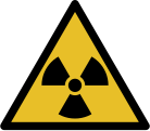 三葉形符號警告有電離輻射
