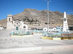 Main square in Vilque