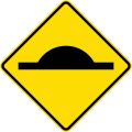 (W5-10) Road Bump